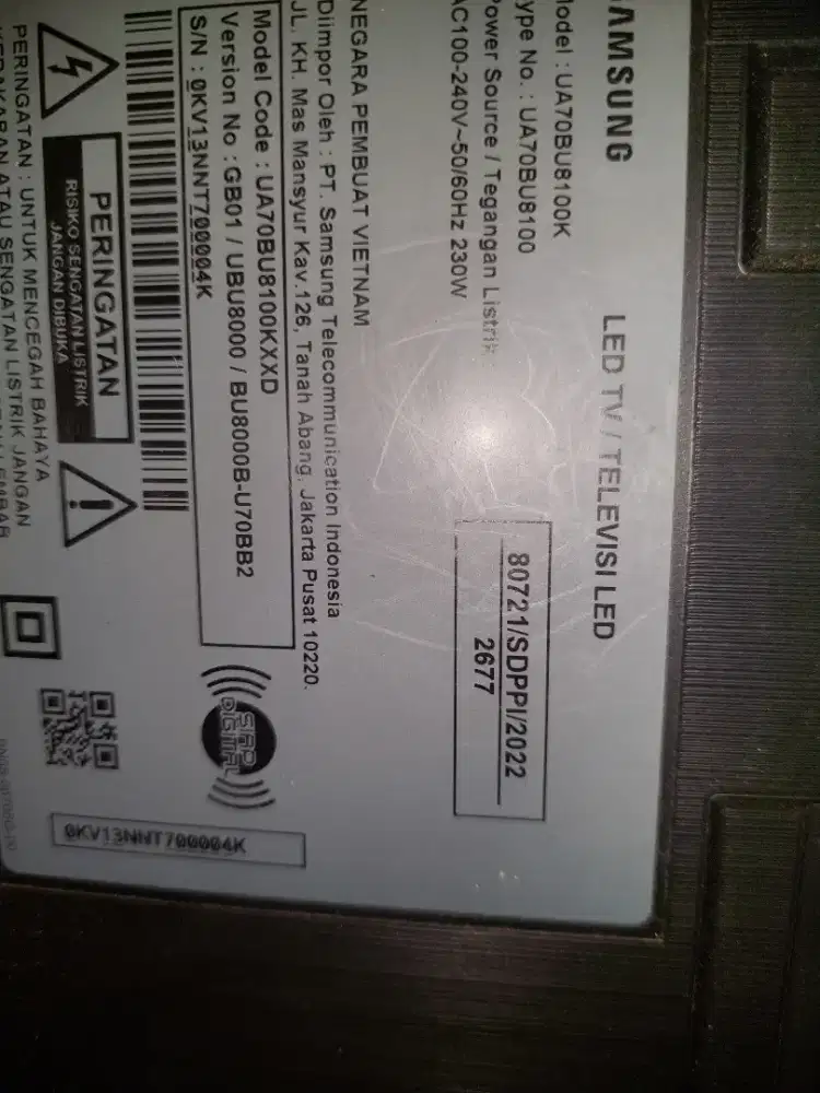 samsung 70 inch protek