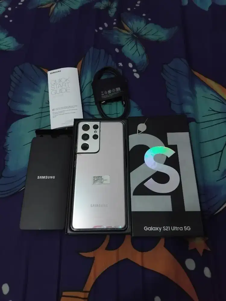 SAMSUNG S21 ULTRA 5G RESMI SEIN RAM 16/512 FULLSET