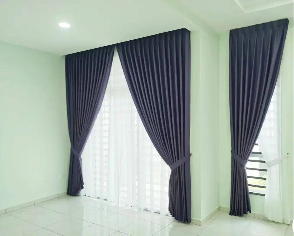 Jual Gorden Jendela & Pintu Gordyn Model Terbaru Wallpaper Dinding 3D