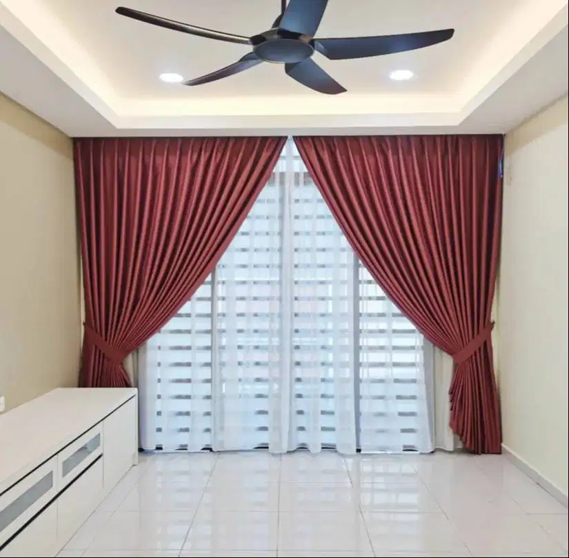 Jual Gorden Jendela & Pintu Gordyn Model Terbaru Wallpaper Dinding 3D