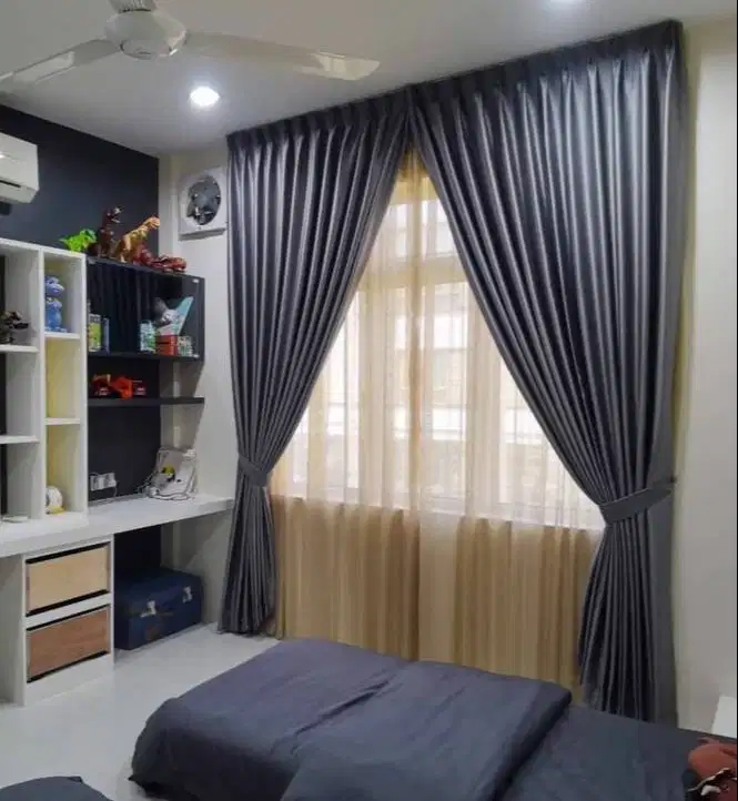 Jual Gorden Jendela & Pintu Gordyn Model Terbaru Wallpaper Dinding 3D