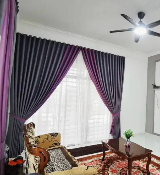 Menerima Pemasangan Gorden Wallpaper Dinding 3D Gordyn Hordeng Korden