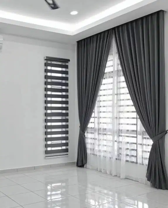 Jual Gorden Jendela & Pintu Gordyn Model Terbaru Wallpaper Dinding 3D
