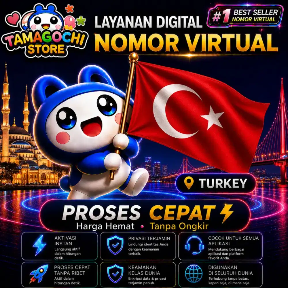 Kartu Perdana Luar Negeri Turkey