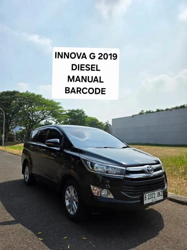 Toyota Innova G Diesel 2019 Manual