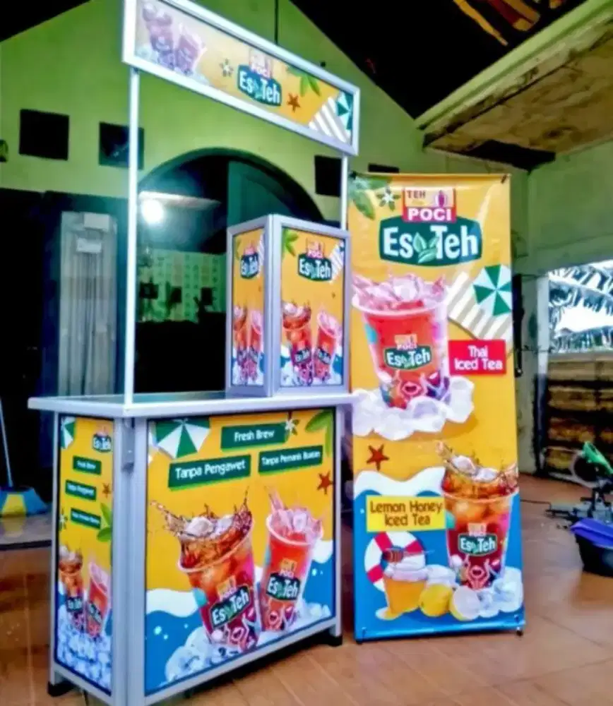 Paket usaha es teh poci murah