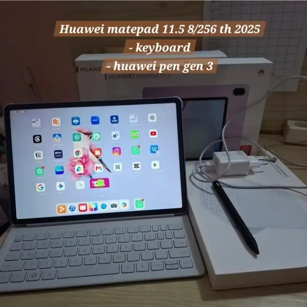 Huawei Matepad 11.5 (2025) Violet + pen huawei gen 3