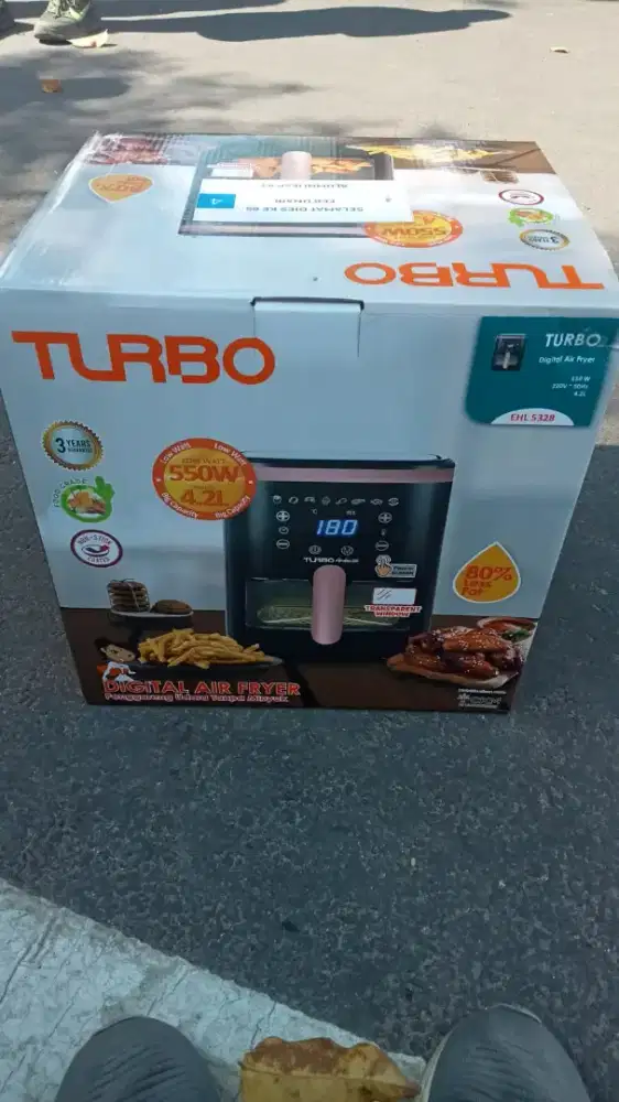 Air Fryer Turbo EHL 5328 LOW WATT