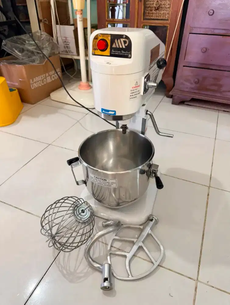 Planetary mixer 8 liter (1 kg tepung) American Standard merk MP Taiwan