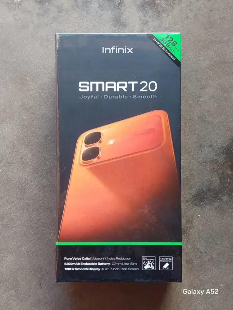 INFINIX SMART 20 4/128 NEW GARANSI RESMI