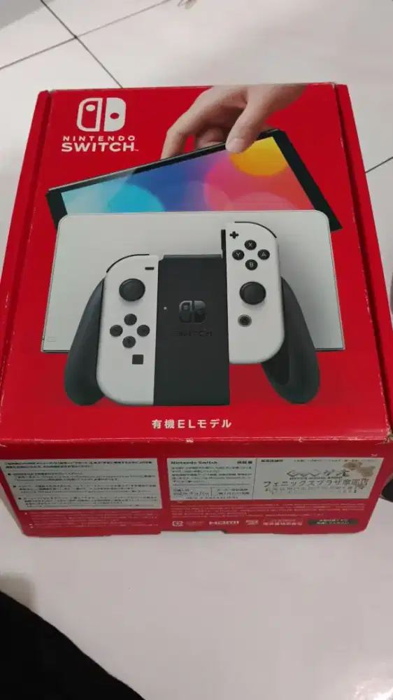 Dijual Nintendo switch OLED memori 512gb like new