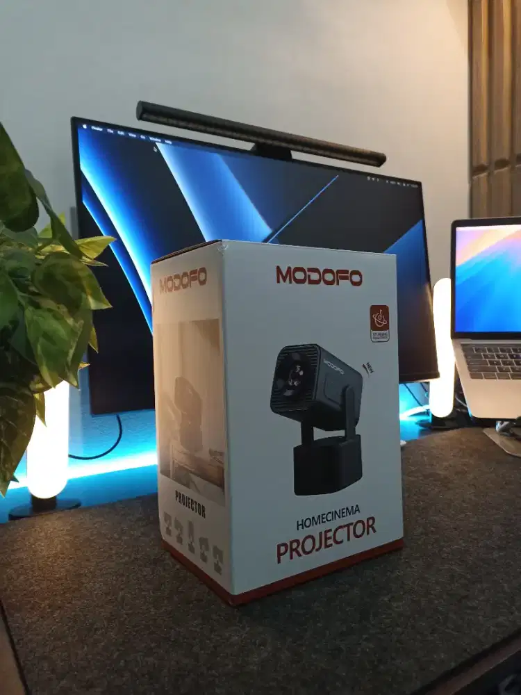 MODOFO S500 Android Proyektor Original Dolby Atmoz versi Upgrade NEW