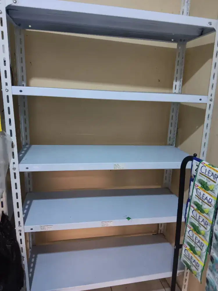Rak besi warung 5 tingkat