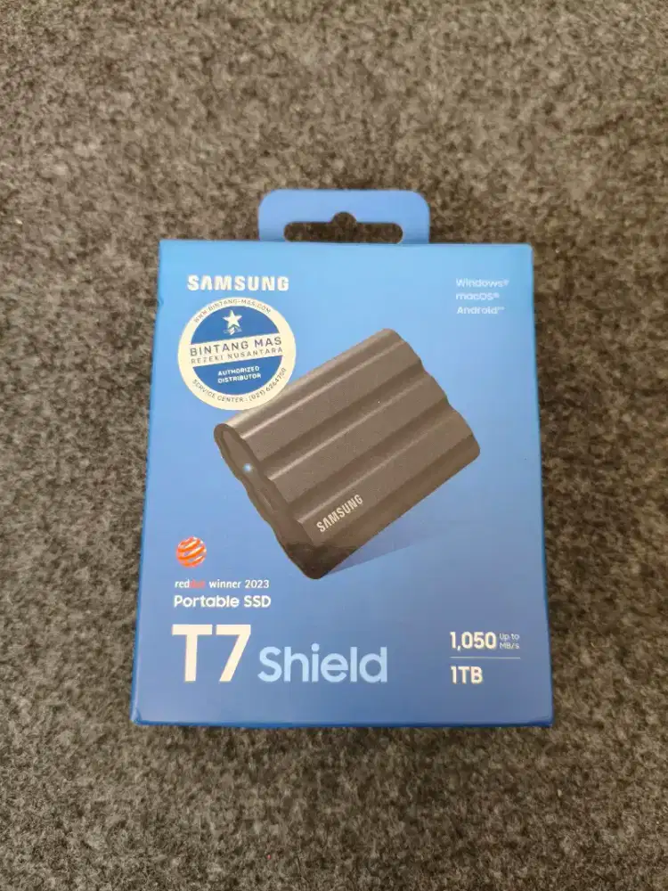 Ssd portable samsung T7 shield 1TB