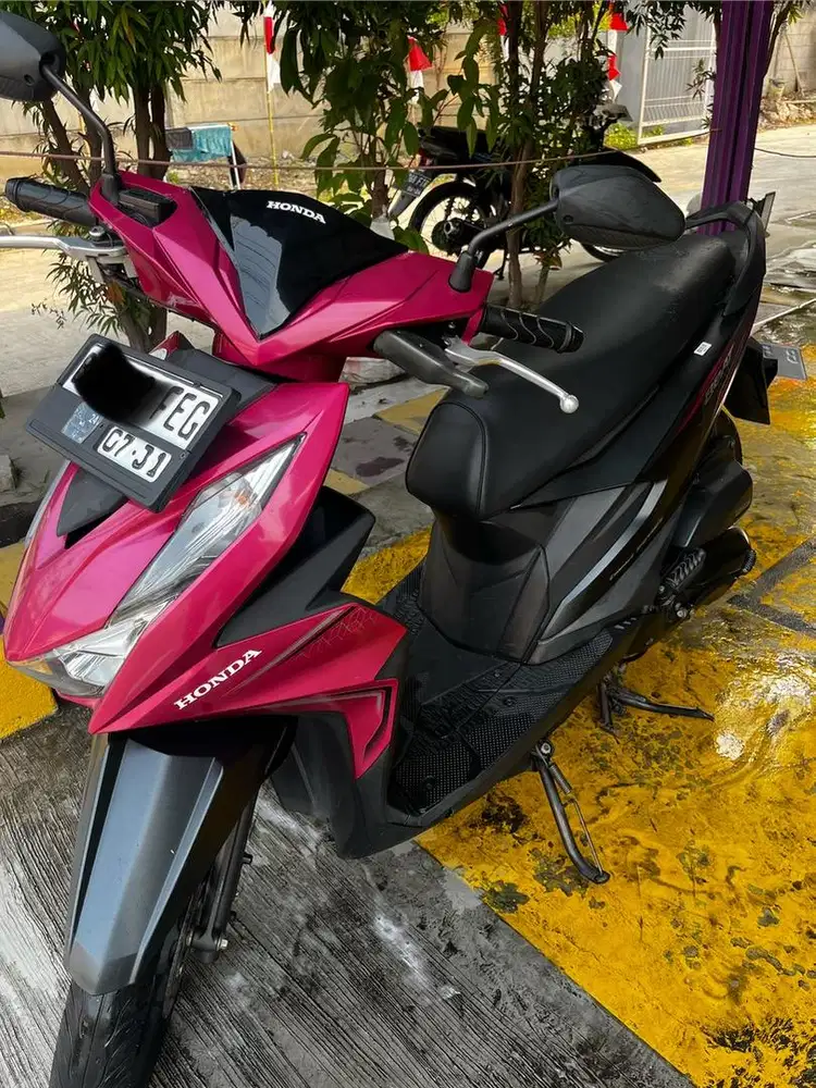 DIJUAL MOTOR BEAT Pink 2021 NEGO, Milik Pribadi