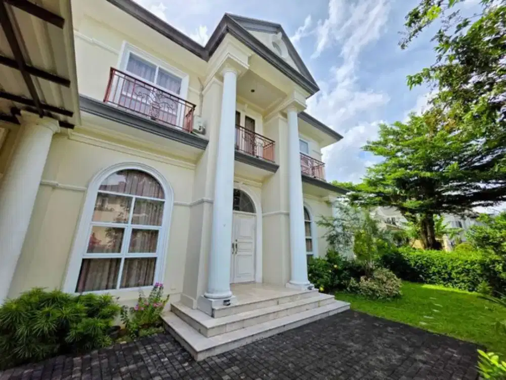 Dijual Rumah BSD Fontainebleau Golf Residence lingkungan Elit