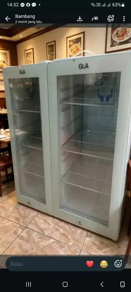 Showcaae portabel mini bar GEA