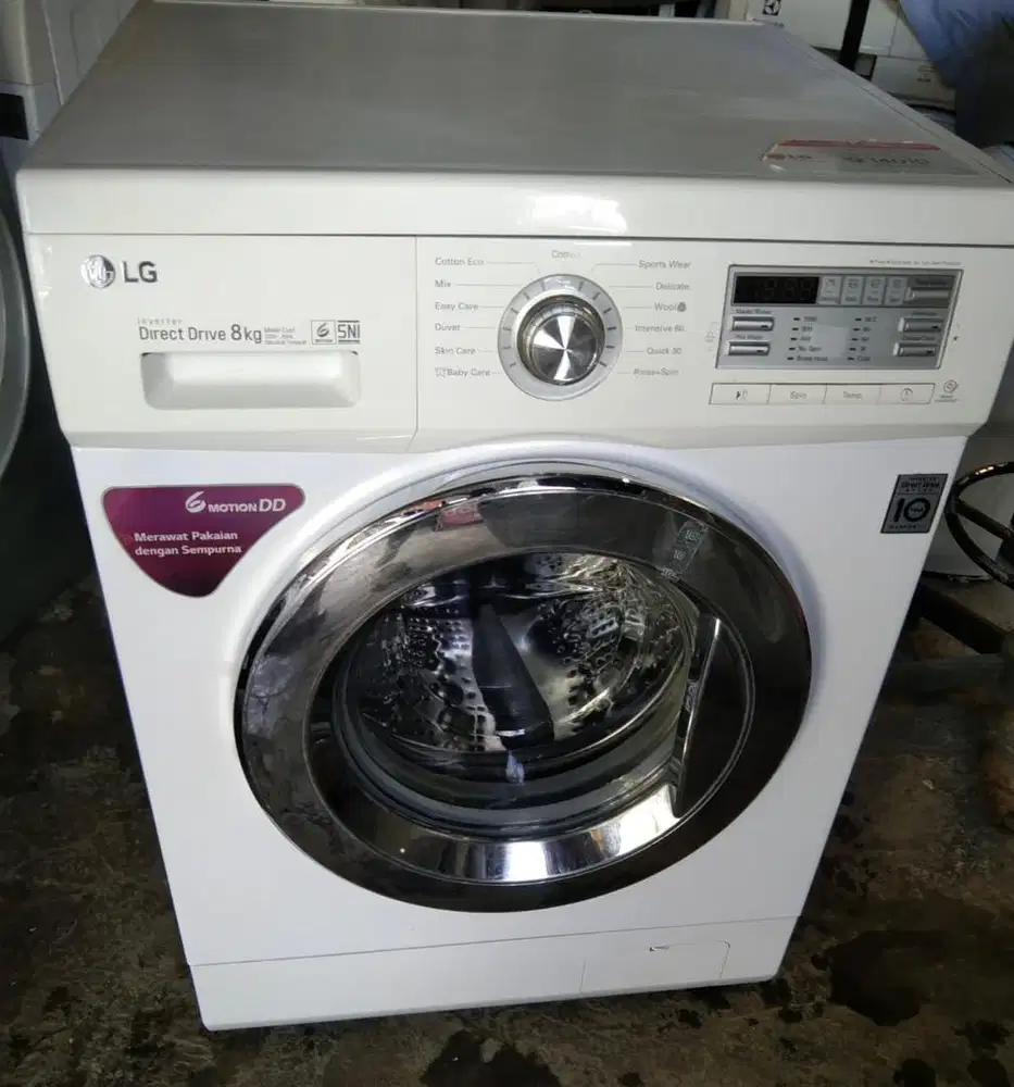 free delivery LG 8Kg Mesin Cuci Otomatis