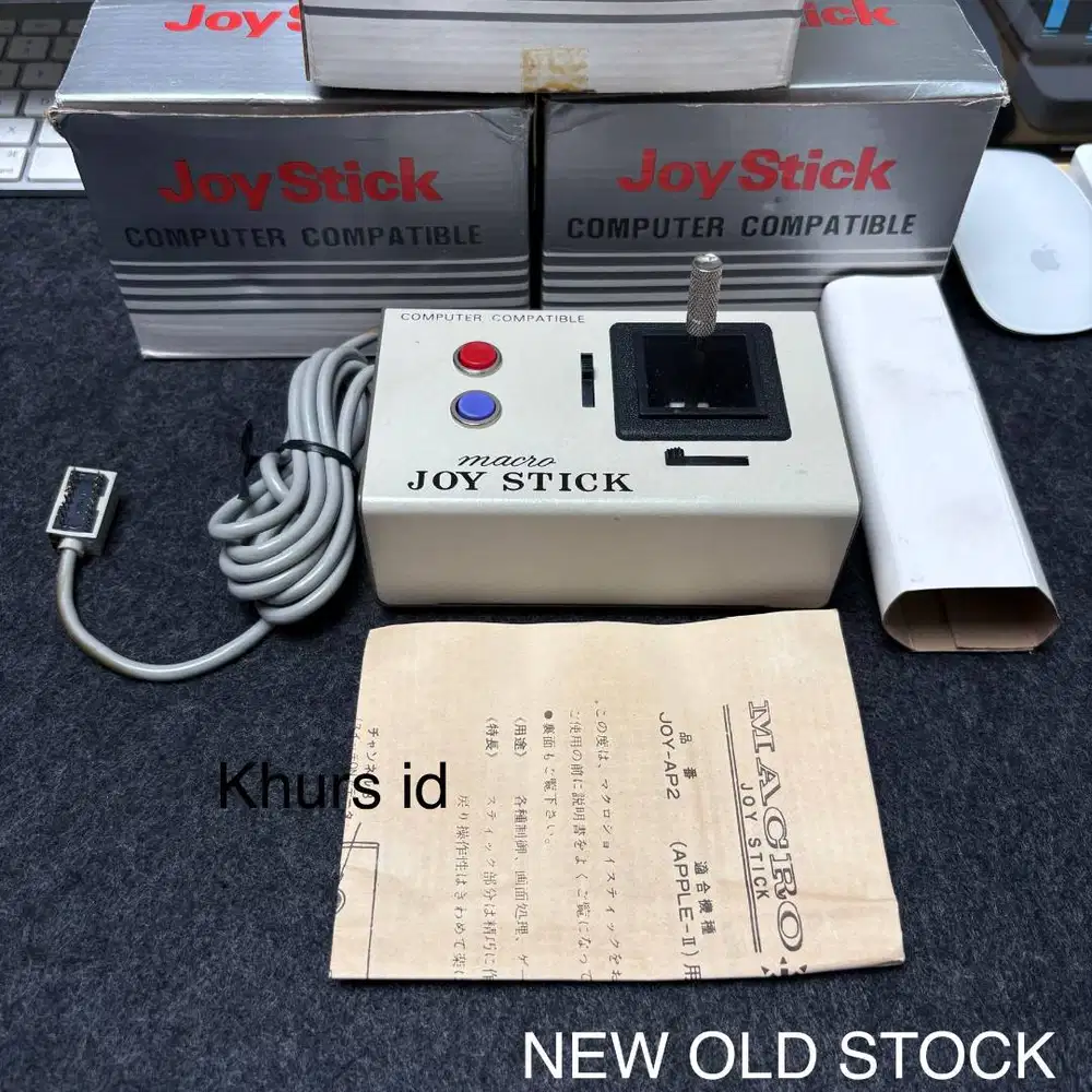 Macro Joy Stick Apple II Edition Japan 1980 rare - macintosh