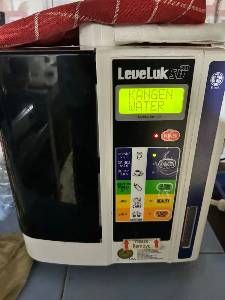 mesin pengobatan & kecantikan (Enagic) Tipe Leveluk SD501