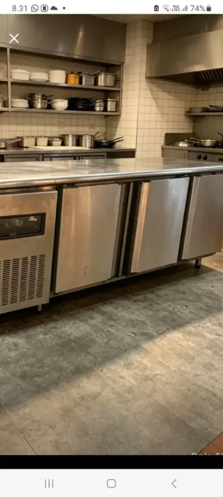 undercounter chiller 3 pintu
