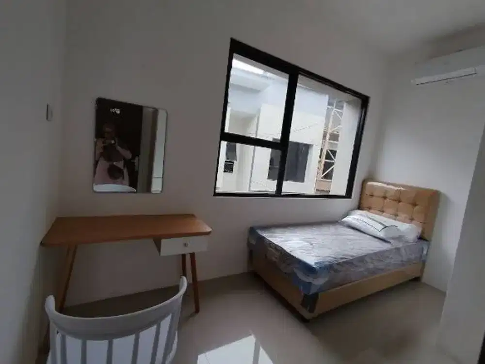 JUAL Kosan IPB (5 KAMAR) Dekat (KAMPUS IPB) Kost, FURNISHED di Kota Bogor Barat (KMY) DB