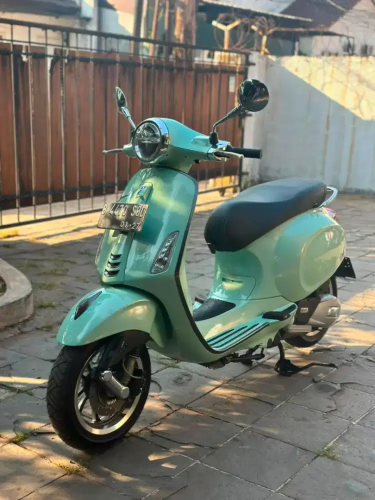 VESPA PRIMAVERA 2021 - WARNA HIJAU ELEGAN