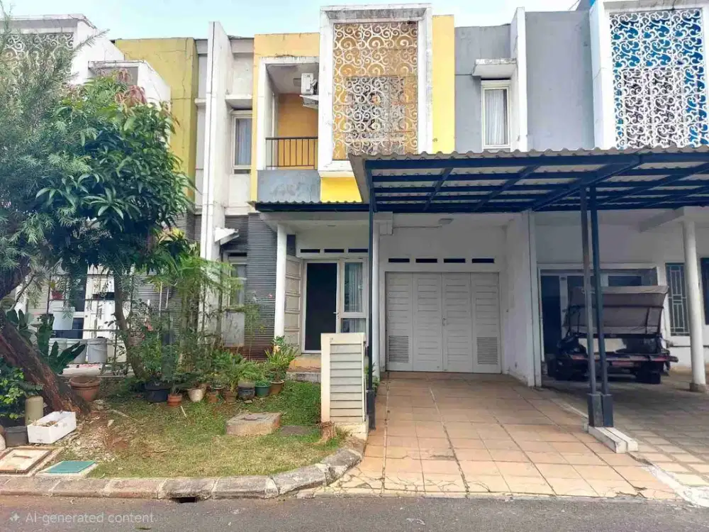 Jual Rumah 2 Lantai Cluster Darwin Gading Serpong