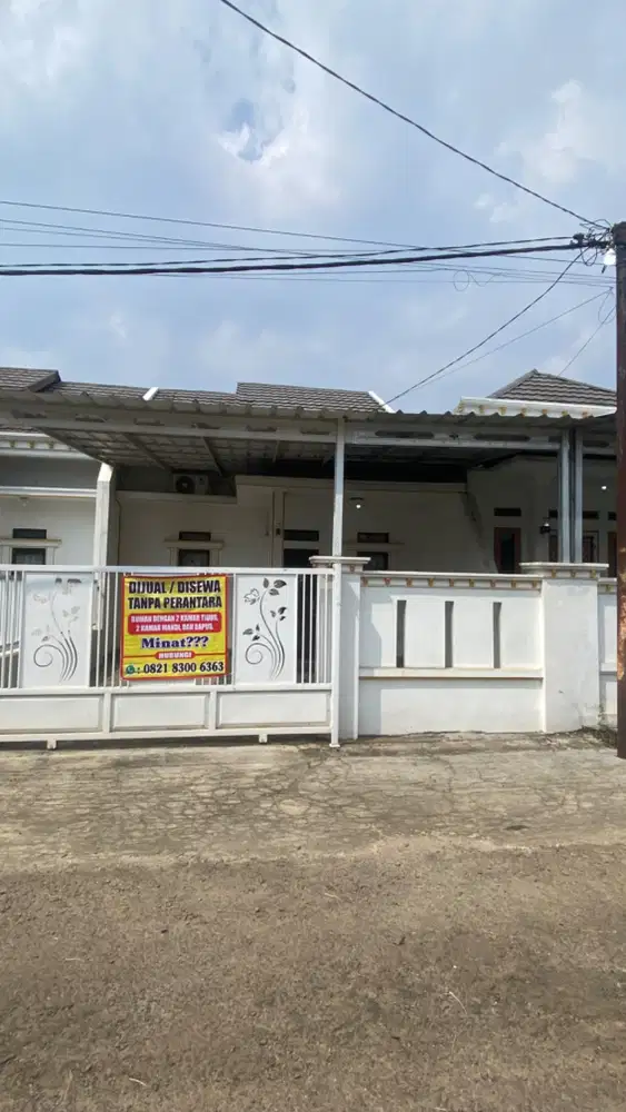 Di jual rumah tanpa perantara beserta isi lengkap