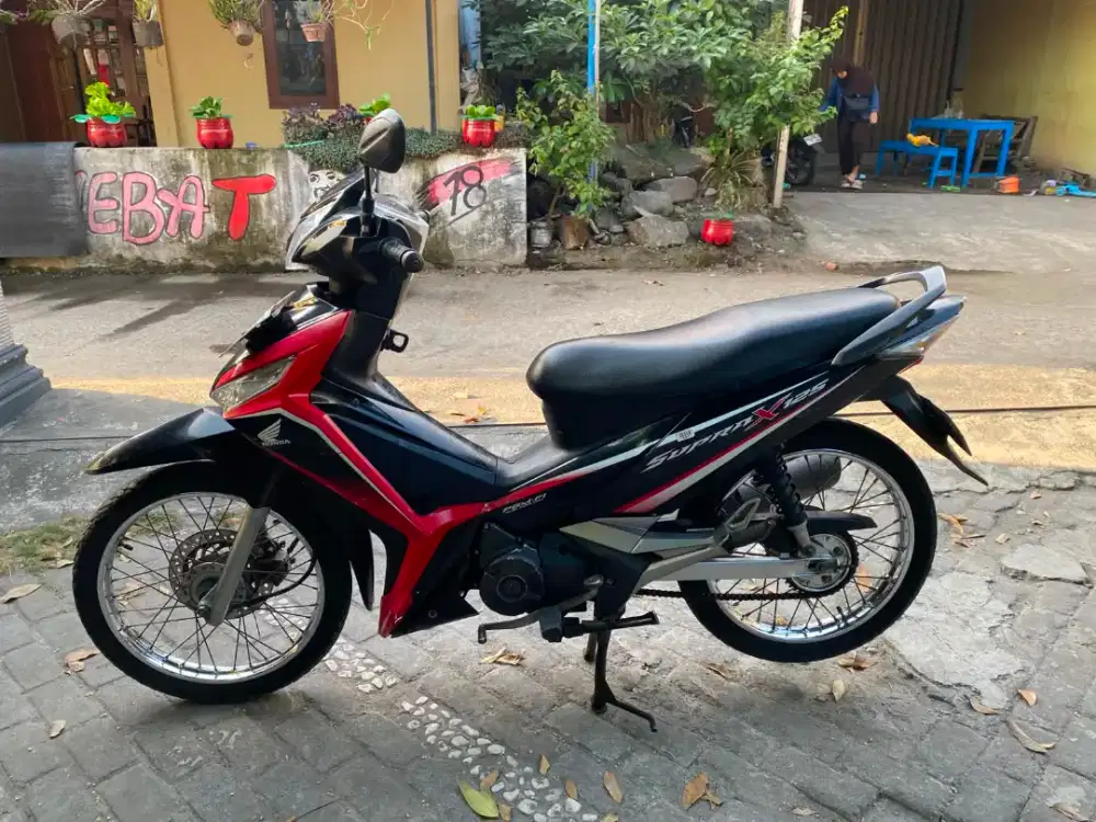 Supra 125 THN 2017 plat AB sleman