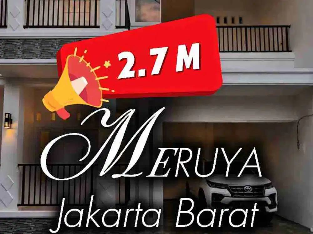 dijual Rumah Siap Huni di meruya utara jakarta barat