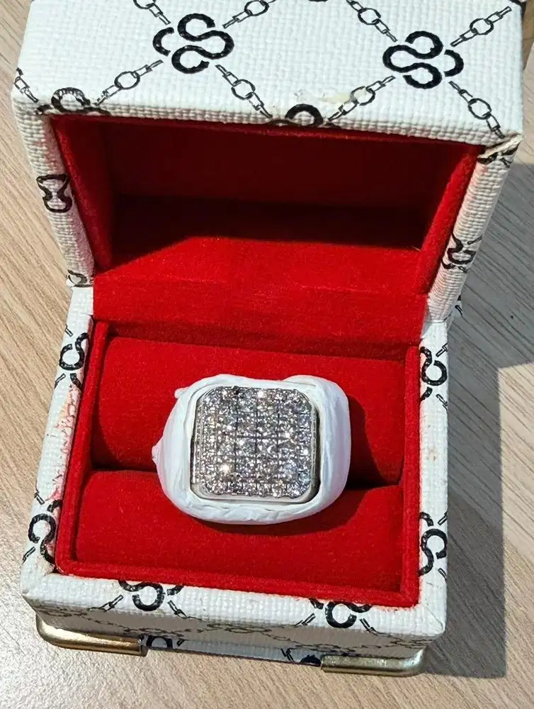 Cincin Berlian ring Paladium