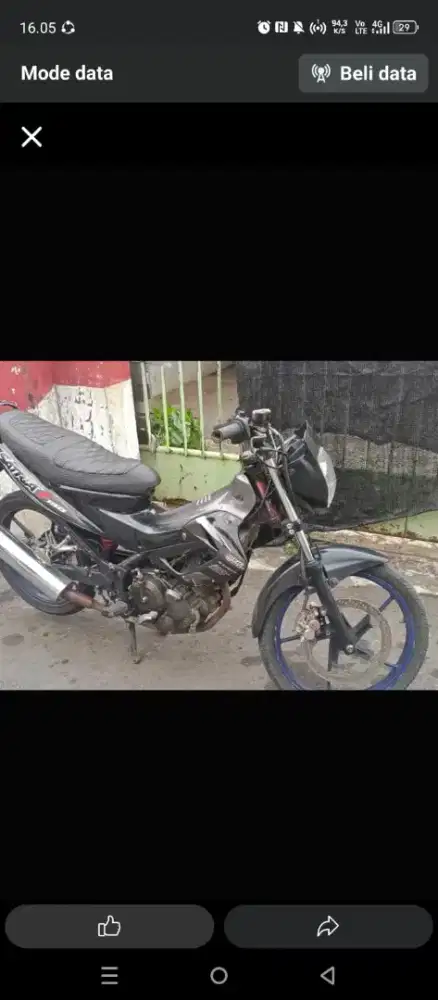 satria fu saya mau beli motor baru  lagi