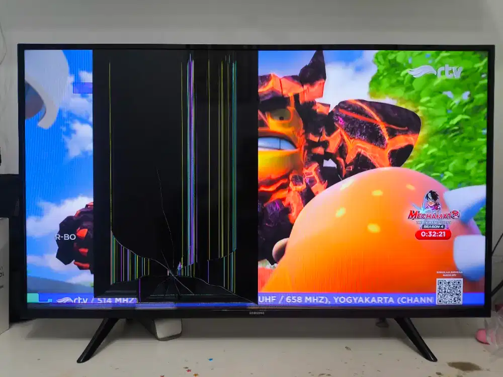 TV LED Samsung 43 Inch Rusak