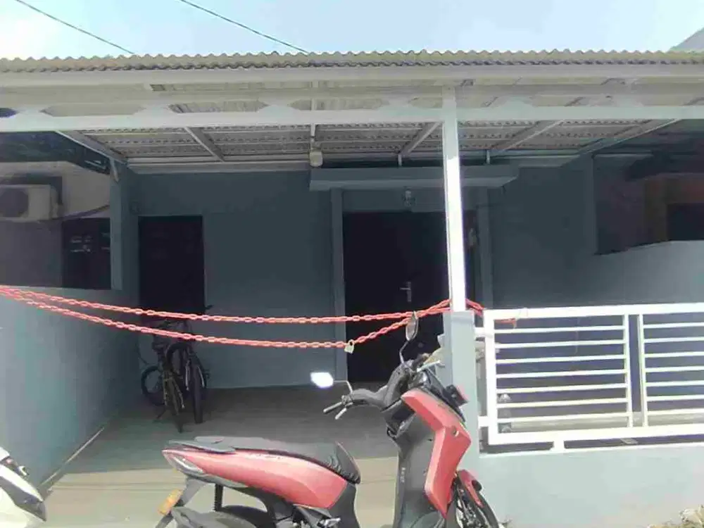 rumah cluster siap huni sudah renov spek bagus