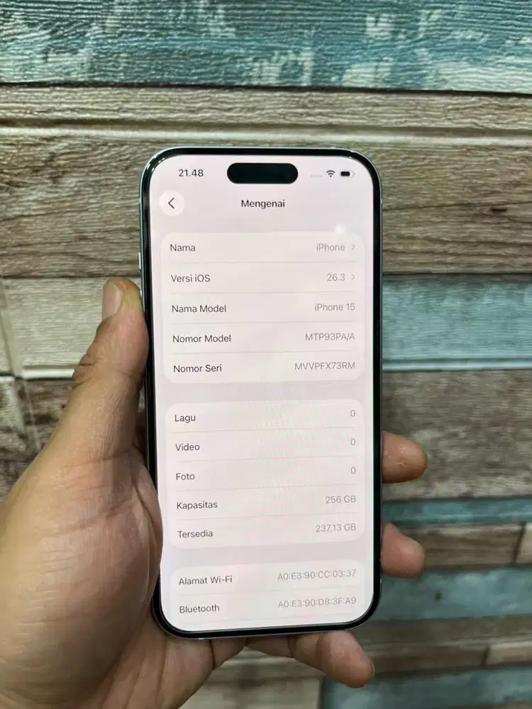 IPHONE 15 256 IBOX ISTIMEWA
