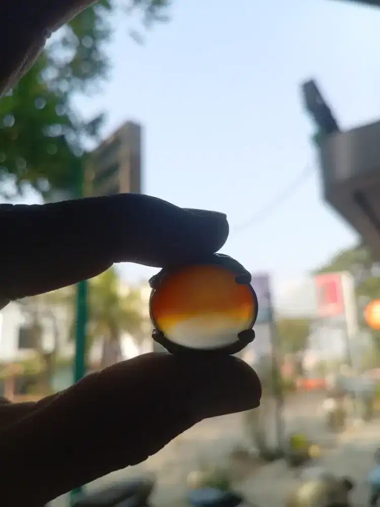 Batu merah putih edisi indonesia merdeka asli natural bukan sambungan