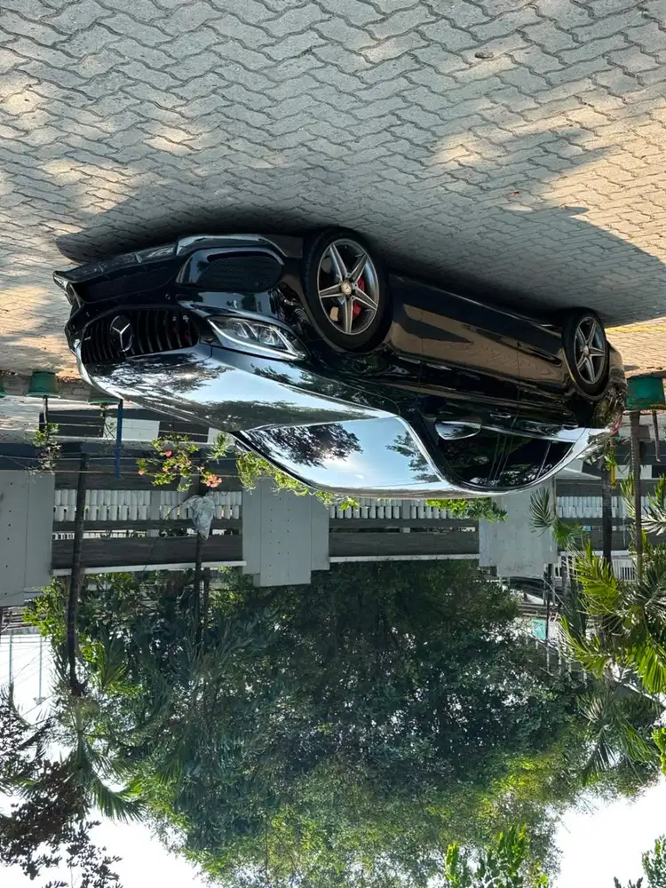 Mercedes Benz C250 AMG Line 2015 Black Hitam BU Mercu c250 2014/2016