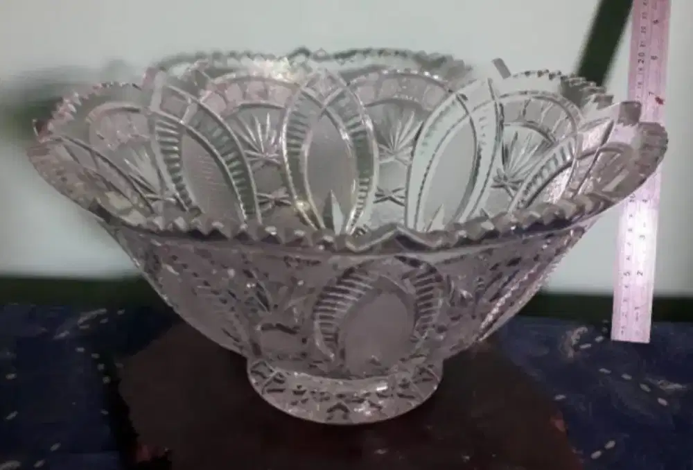 Mangkok kristal bohemia