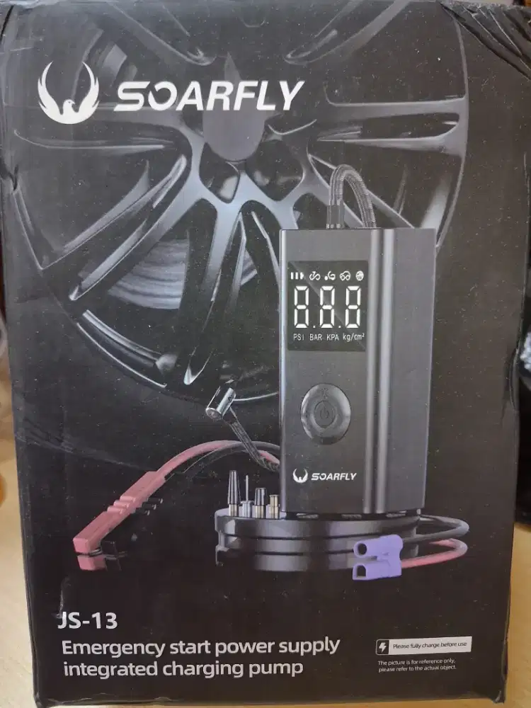 Soarfly Jumper Aki Mobil dan Pompa Portable