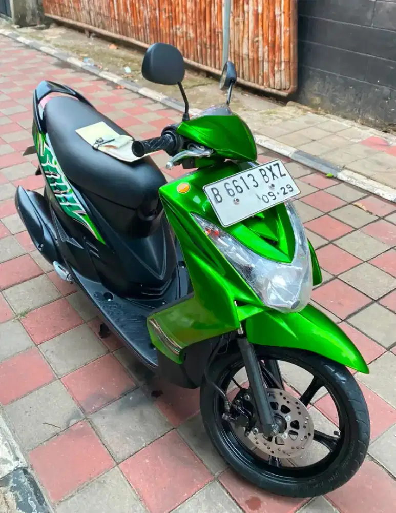 Yamaha Mio Soul Green Classic Looks