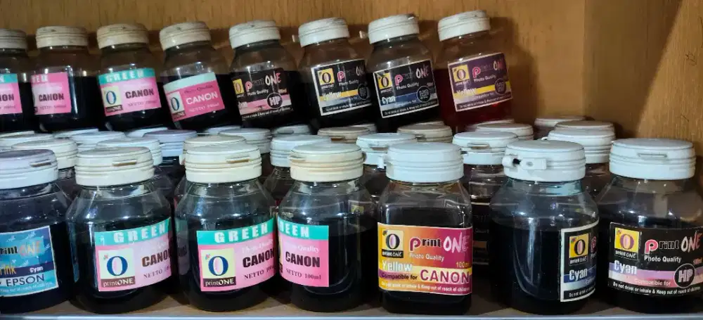 Tinta Refil Printer stock lama barang masih baru