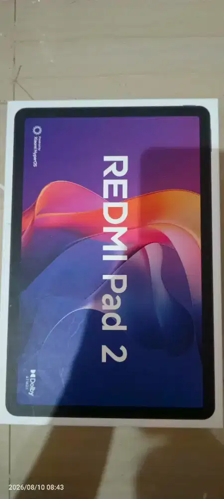 Jual redmi pad 2 mulus warna ungu