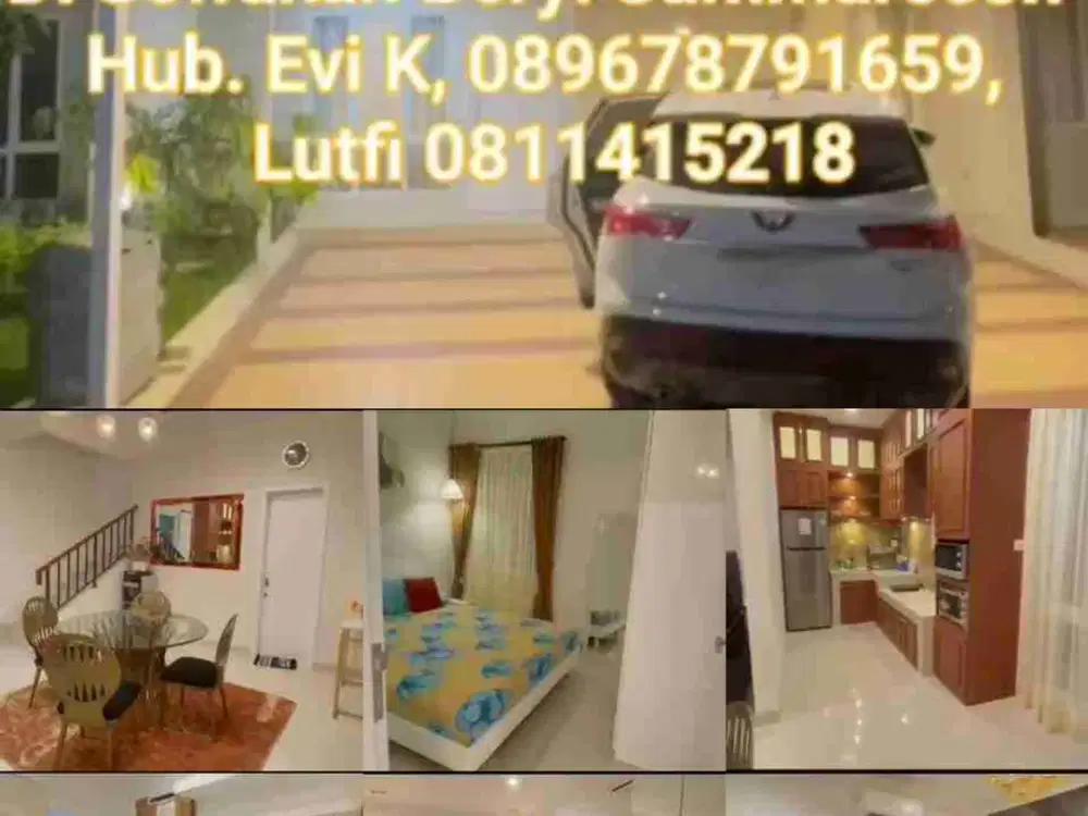 Disewakan Rumah 2 lt di Beryl Summarecon Makassar