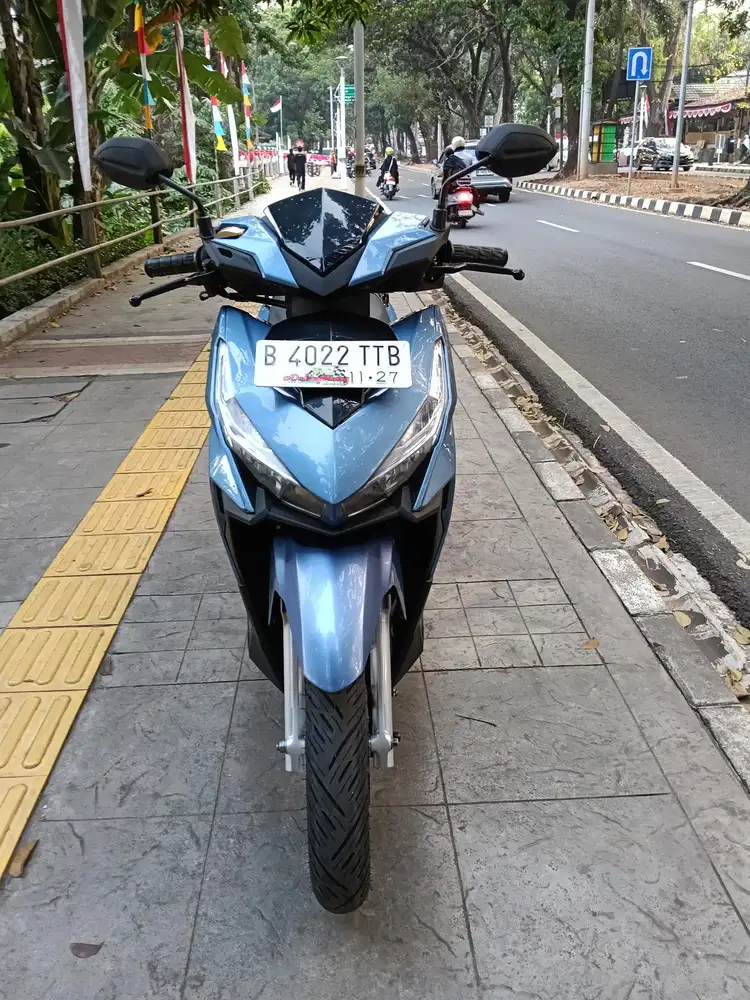 DIJUAL CASH HONDA VARIO 150 LED OLD THN 2017 PJK IDUP SIAP PAKAI