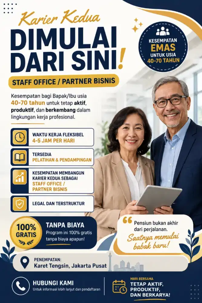 INFO LOKER PENSIUNAN