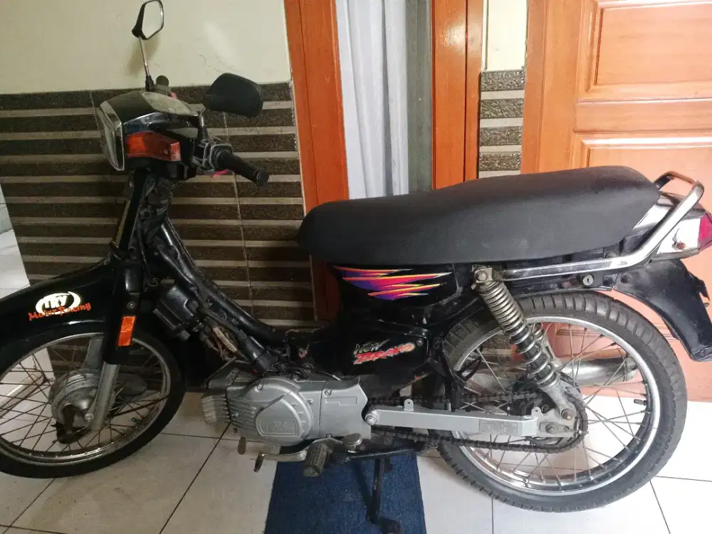 SUZUKI RC100 TAHUN 1998 MOTOR CAKEP MESIN AMAN ALUSS GDA REMBESS