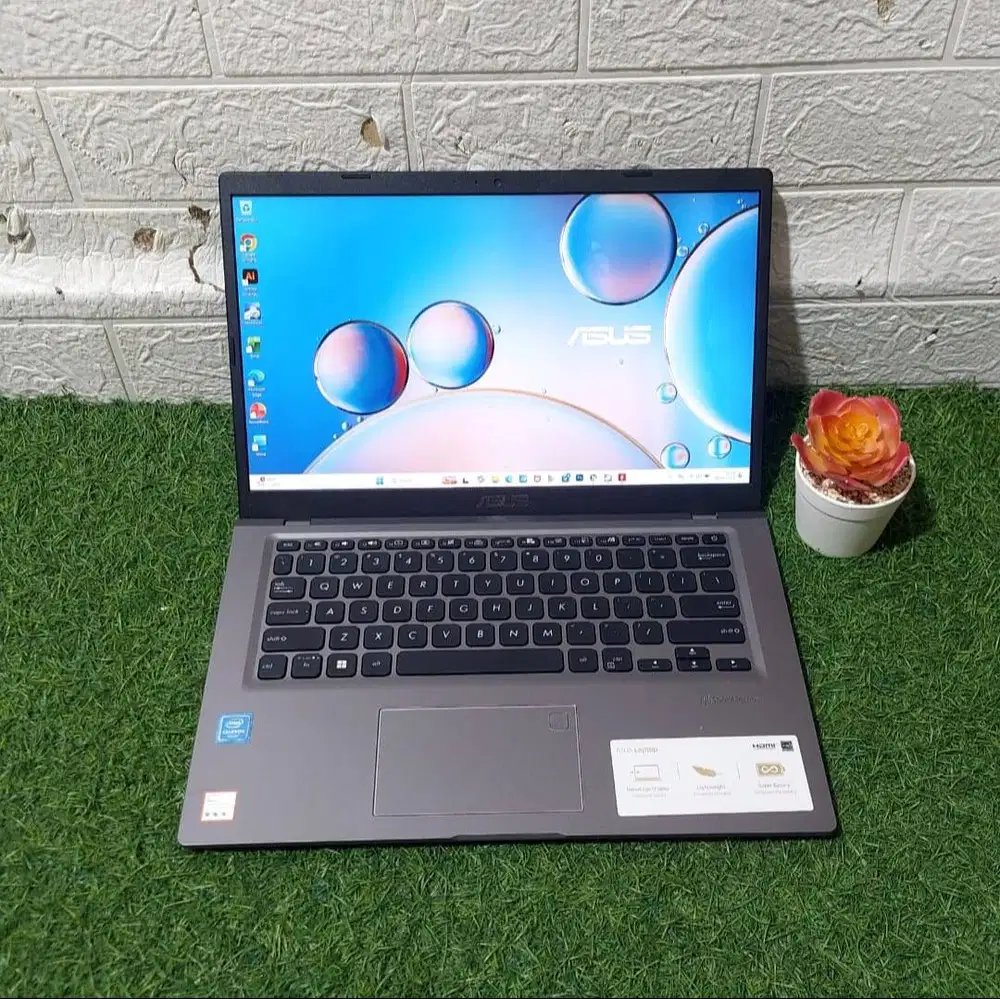 ASUS VIVOBOOK A416M INTEL CELERON N4020 RAM 8GB SSD 256GB GREY MULUS