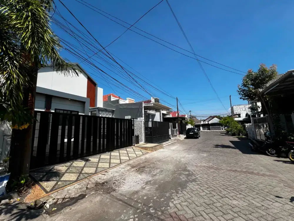 Dijual Rumah Baru 1 Lantai di Nirwana Eksekutif, dekat MERR dan Tol Bandara Juanda