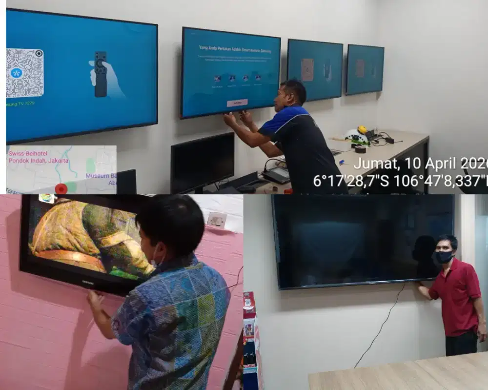 Braket +pasang atau jasa pasang terima rapih breket bracket led tv